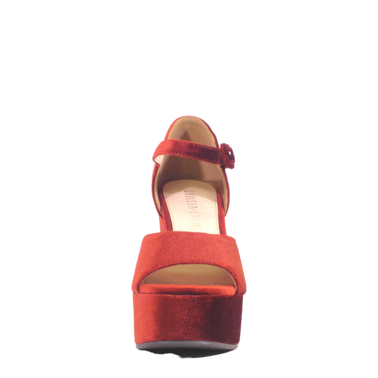 Quill Velvet Platform Heels - Image 7