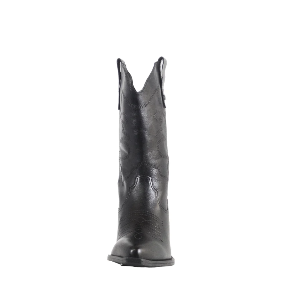 Racketeer Leather Cowboy Boots - Image 4