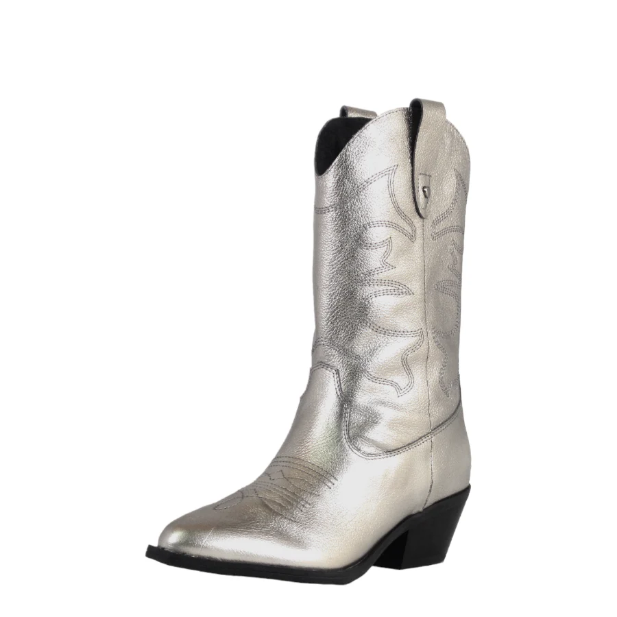 Racketeer Leather Cowboy Boots - Image 7