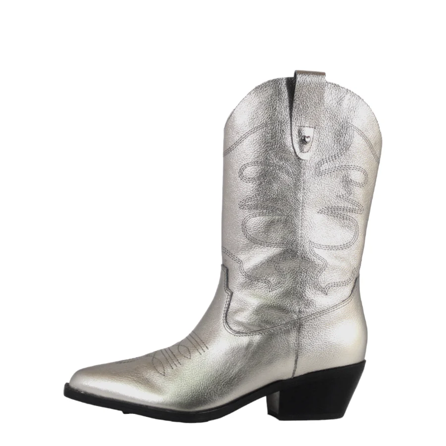 Racketeer Leather Cowboy Boots - Image 9