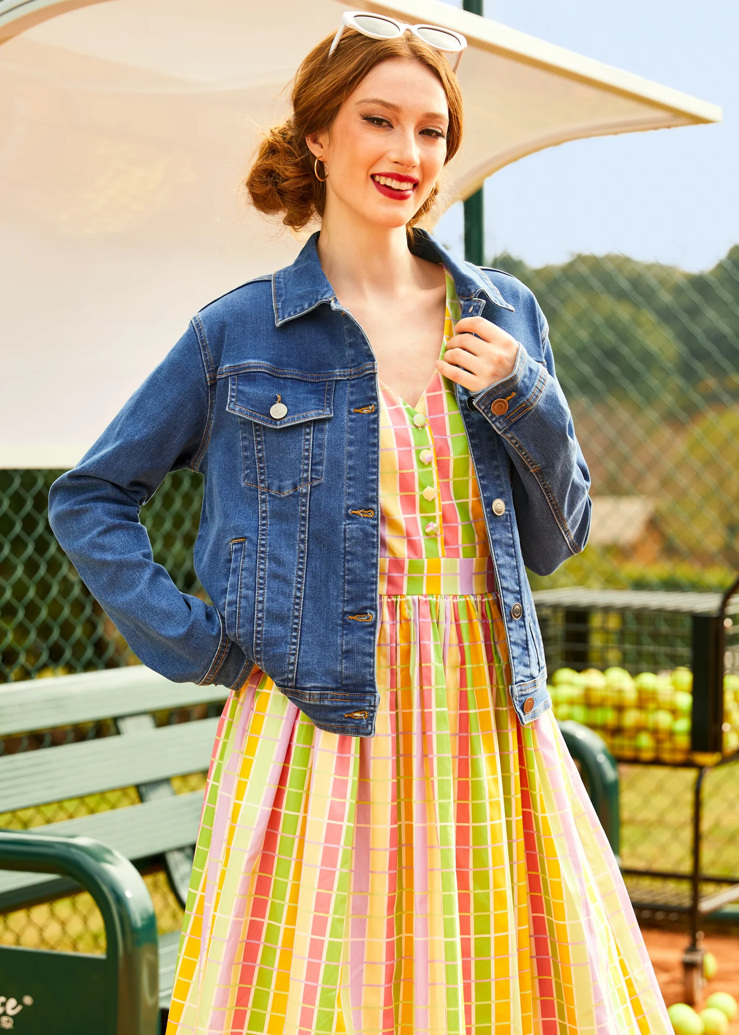 Over the Rainbow Denim Jacket - Image 10