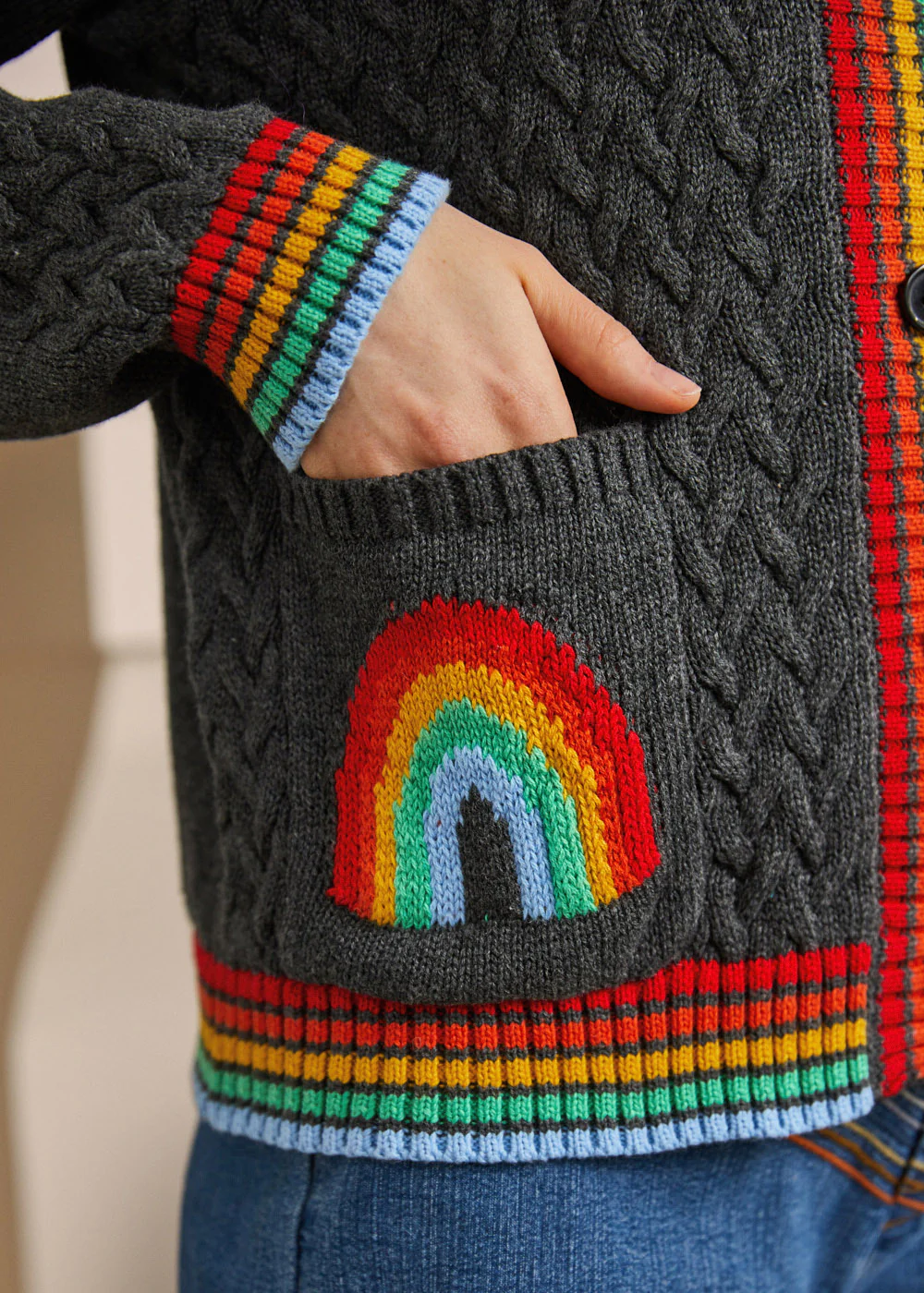 Twist & Shout Cable Cardigan - Image 2