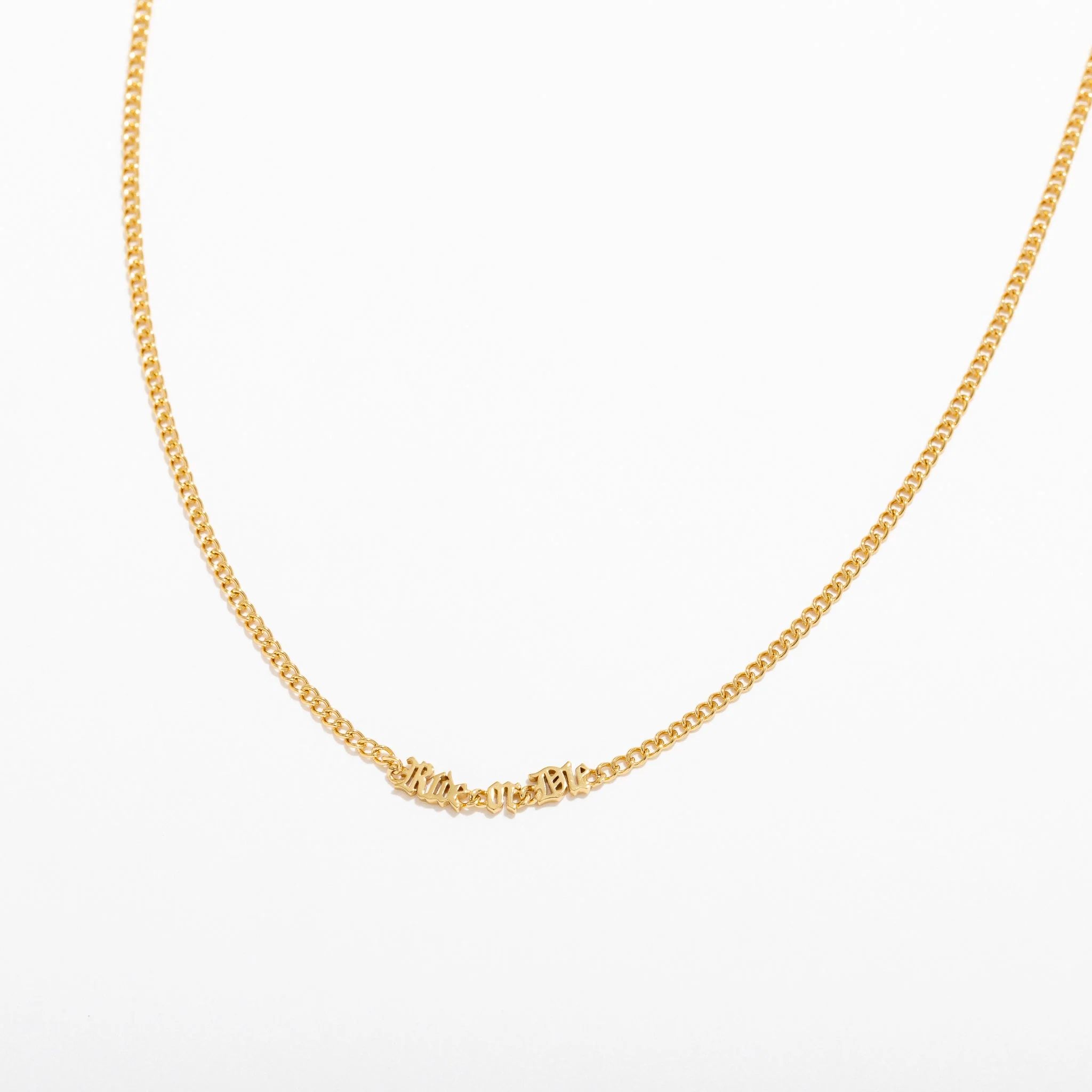 Ride or Die Chain Necklace .925 - Image 4