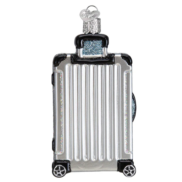Rolling Suitcase Ornament - Image 2