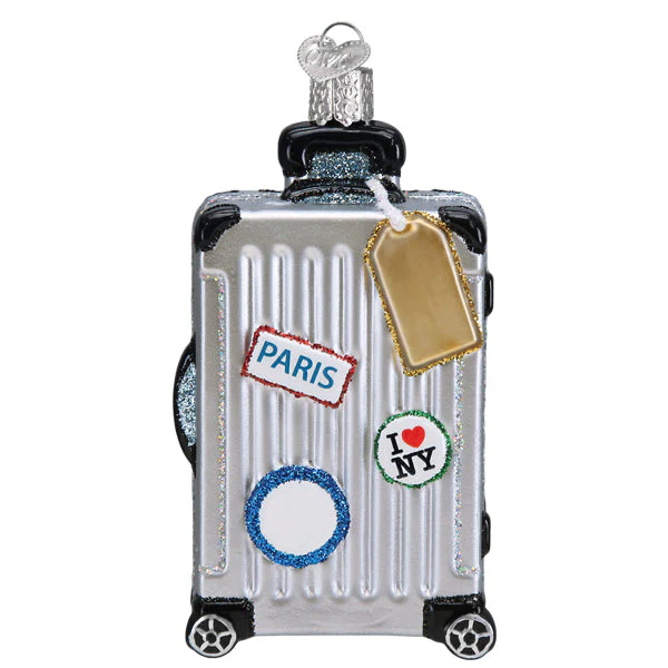 Rolling Suitcase Ornament - Image 4