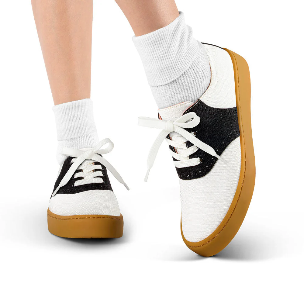 Saddle Casual Sneaker - Black - Image 6