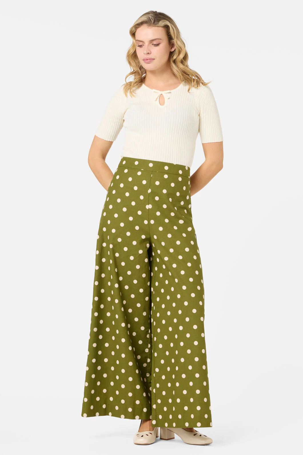 Sara Bow Knit Top - Image 5