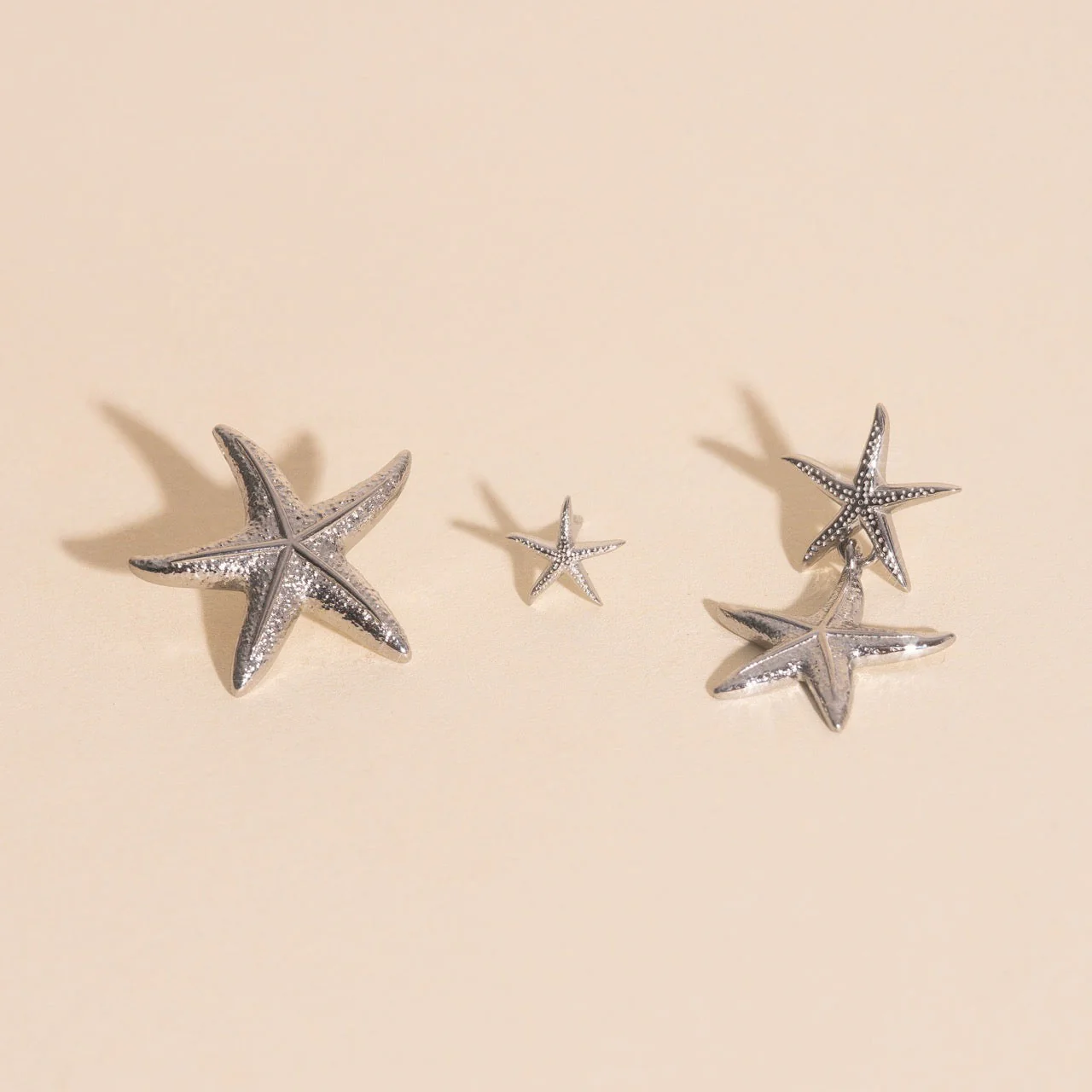 Starfish Dangle Stud Earrings - Image 10