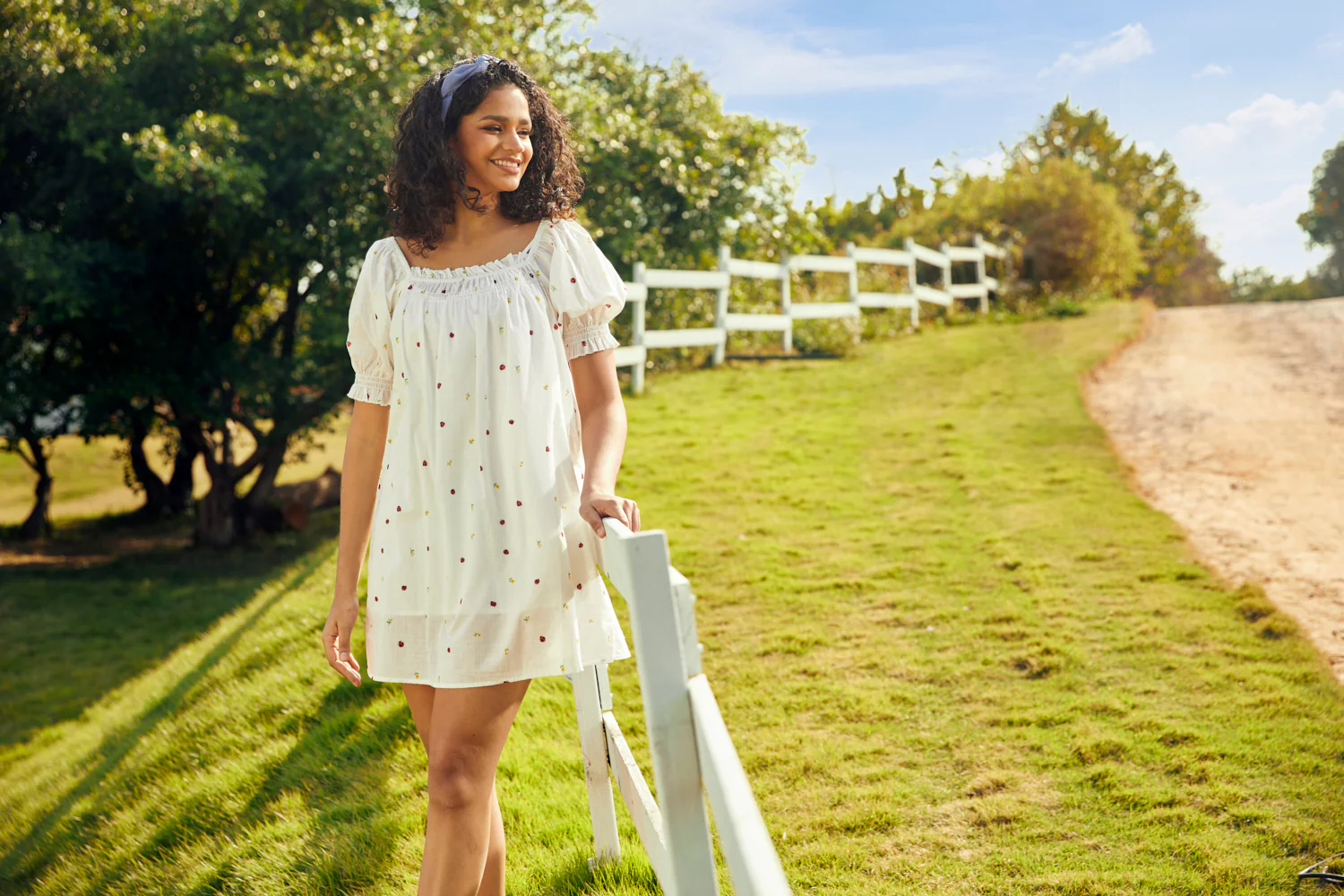 Summertime Garden Stories Smocked Mini Dress (Final Sale) - Image 5