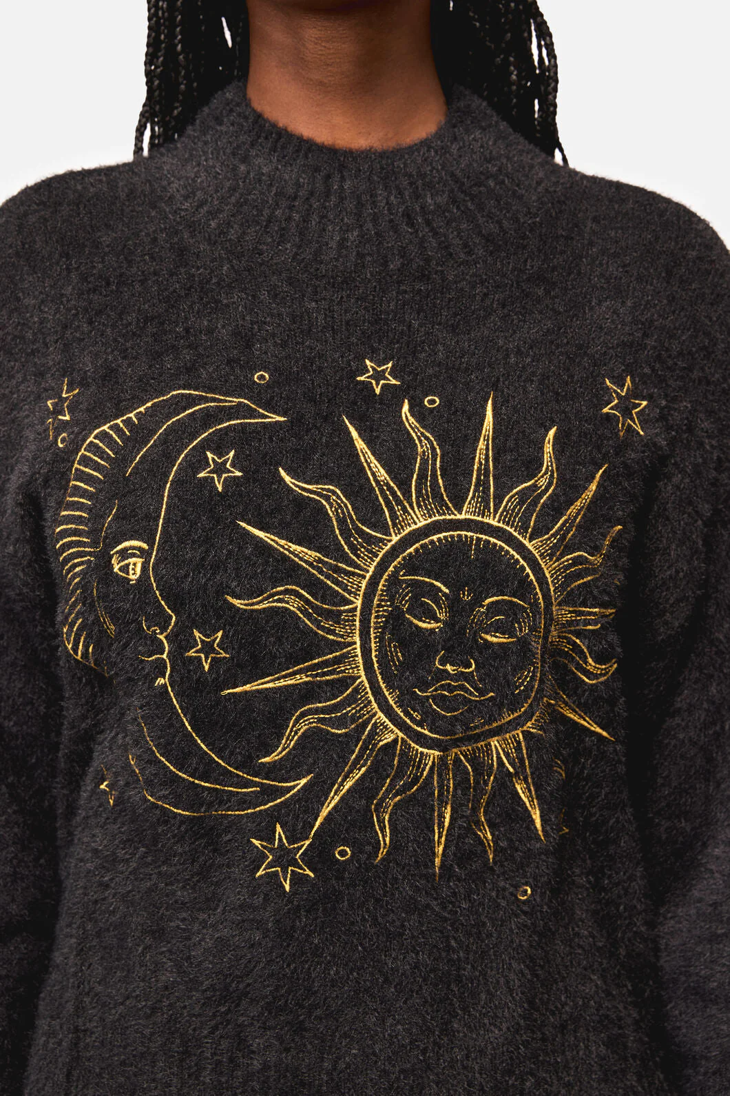 Sun And Moon Goth Knit - Image 2