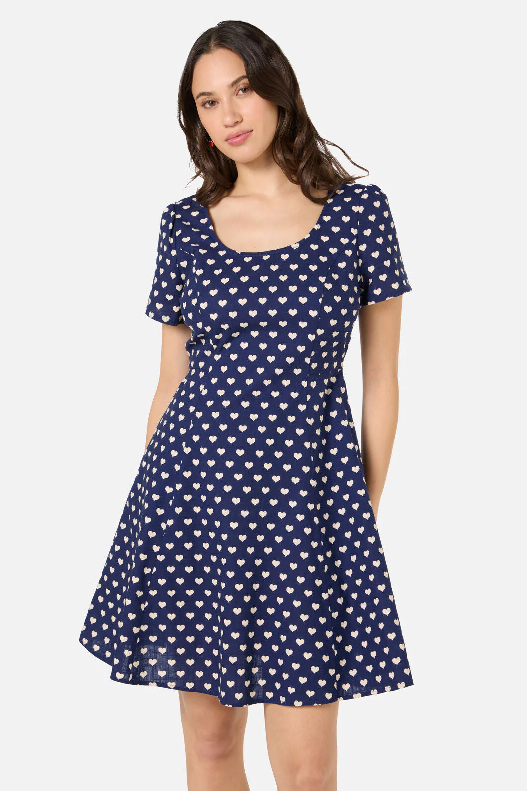 Sweet Heart Mini Dress - Image 3
