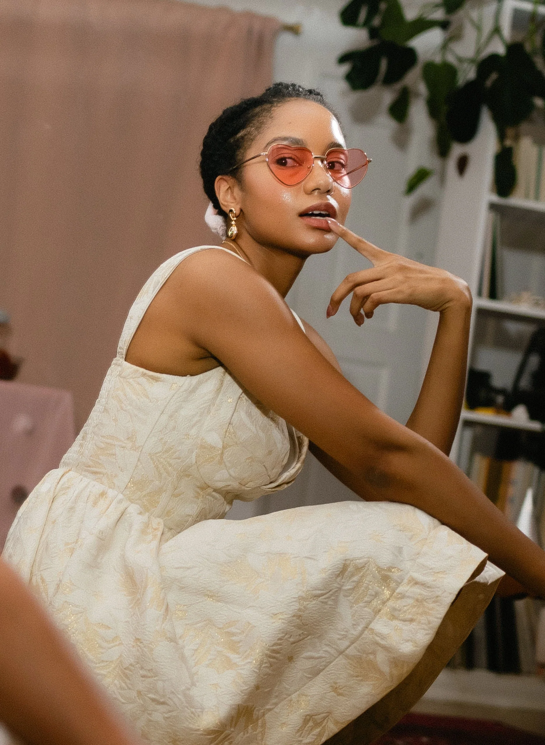 SWEETHEART Pink Sunglasses - Image 3