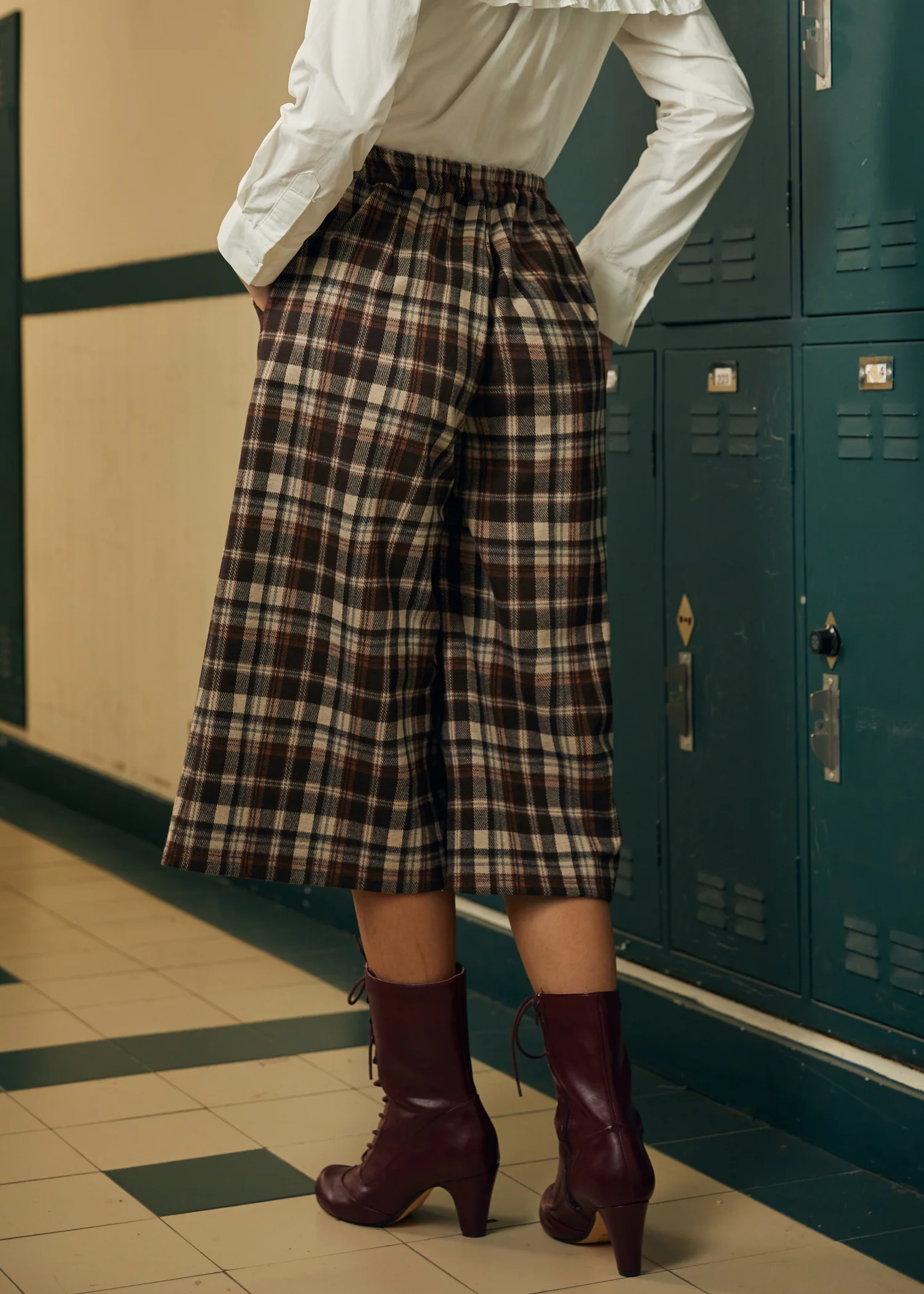 The Plaiditude Gaucho Pants - Image 3