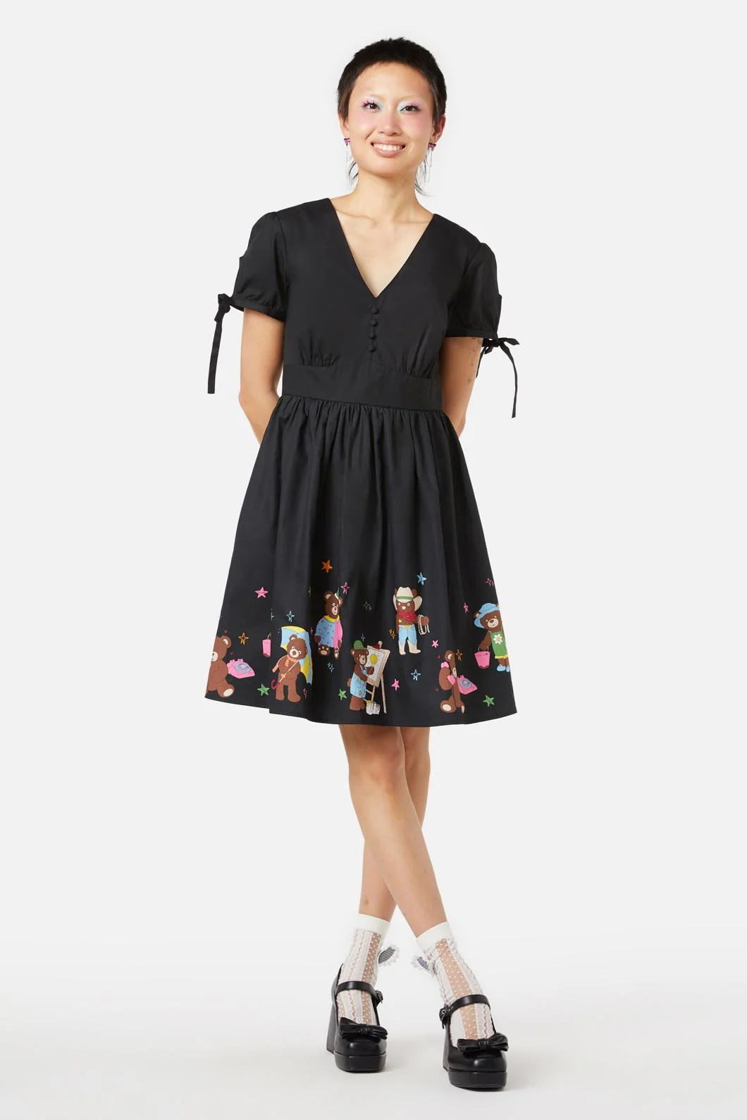 Teddy Bear Border Dress - Image 3