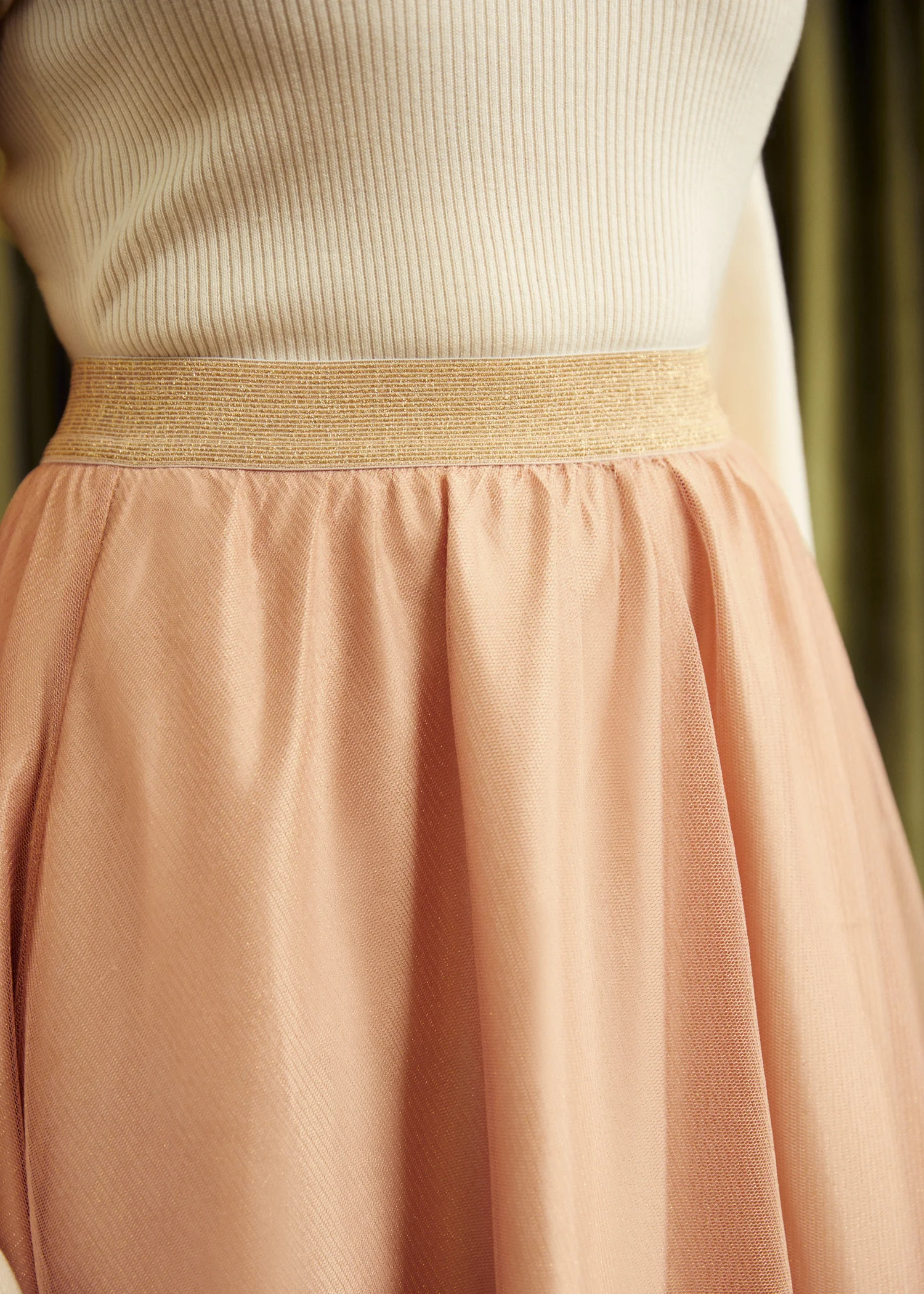 Time Capsule Tulle Midi Skirt - Image 2