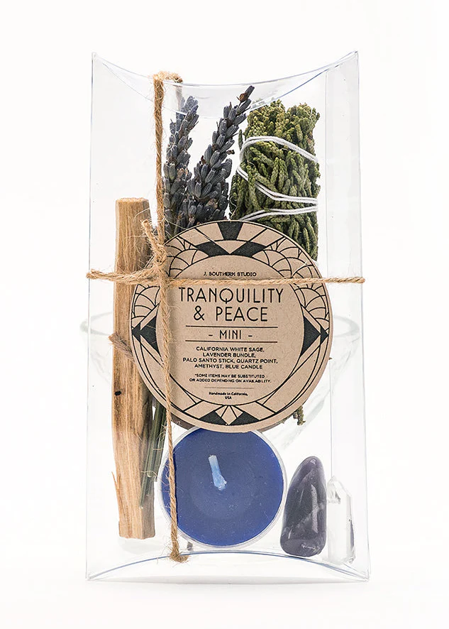 Tranquility & Peace Ritual Kit, Mini