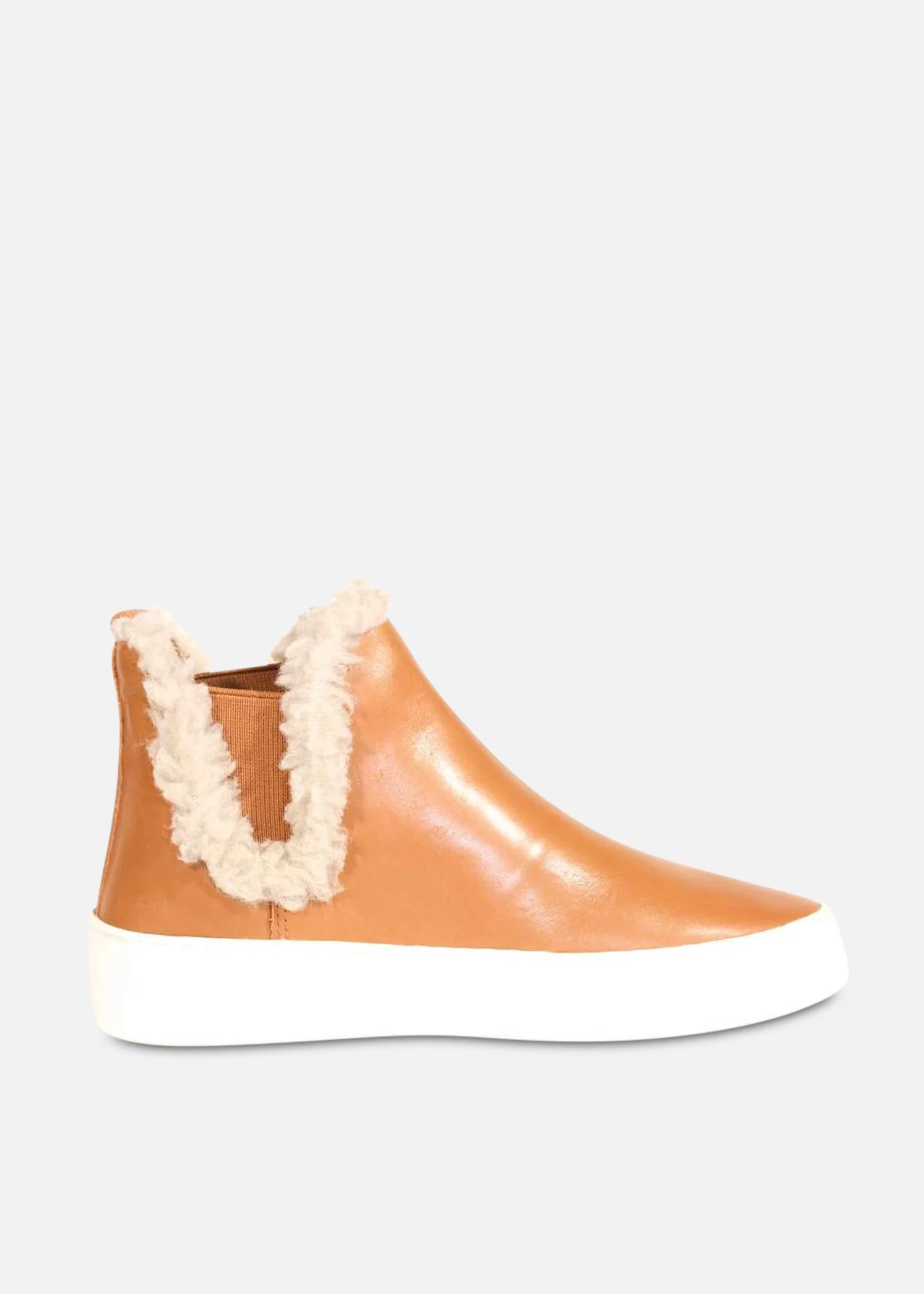 Winston Shearling Detail Sneakers - Image 6