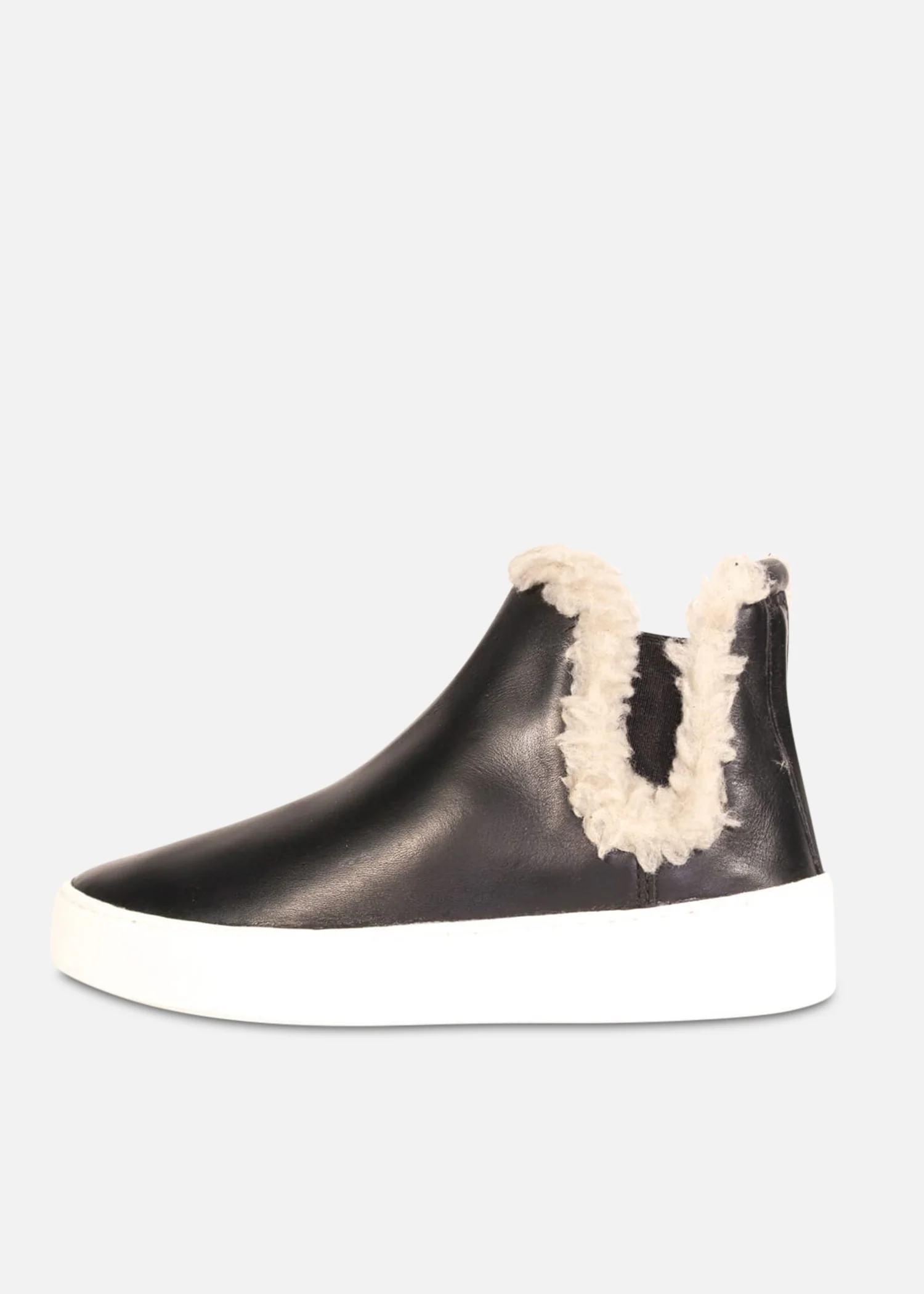 Winston Shearling Detail Sneakers - Image 7