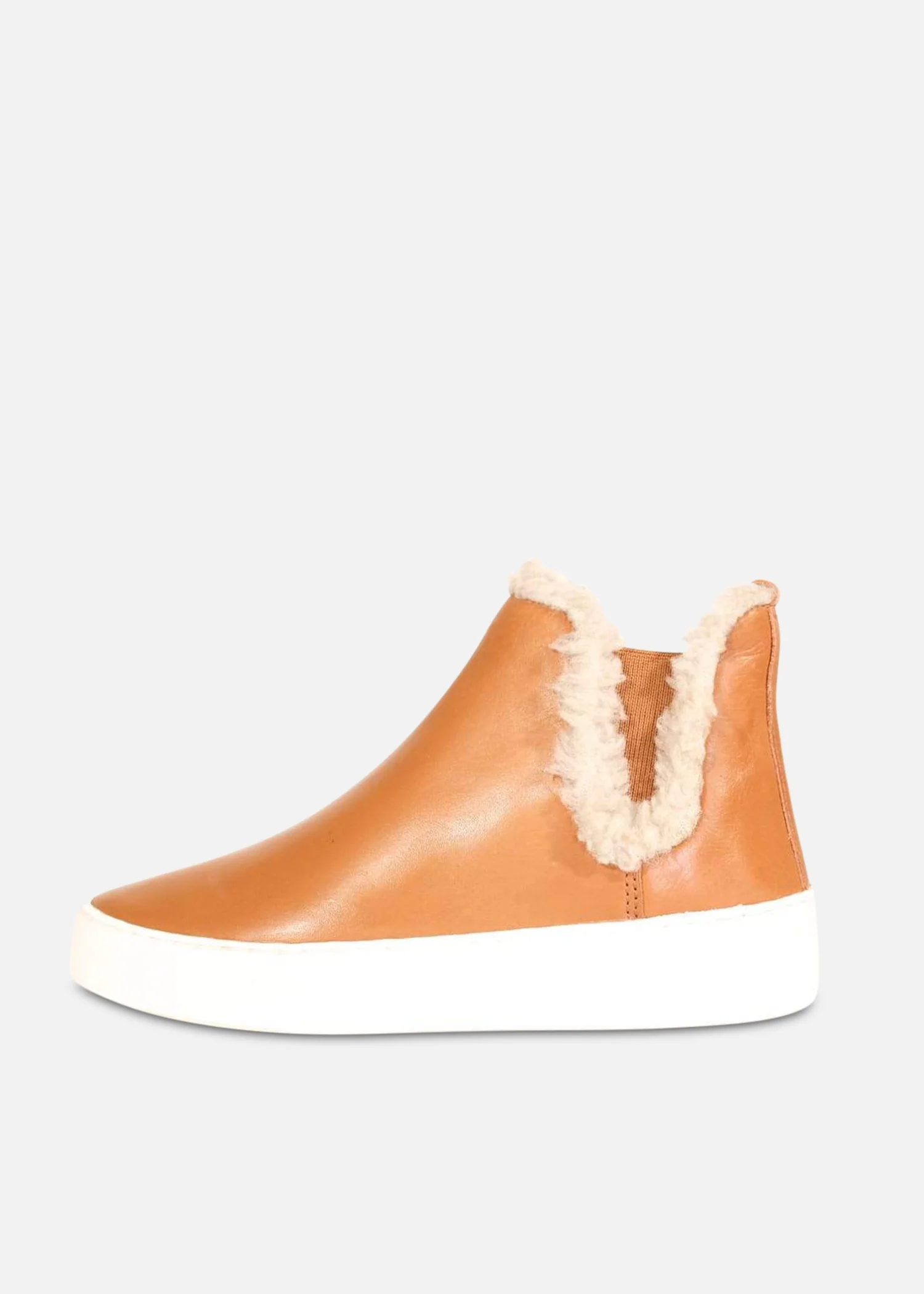 Winston Shearling Detail Sneakers - Image 8