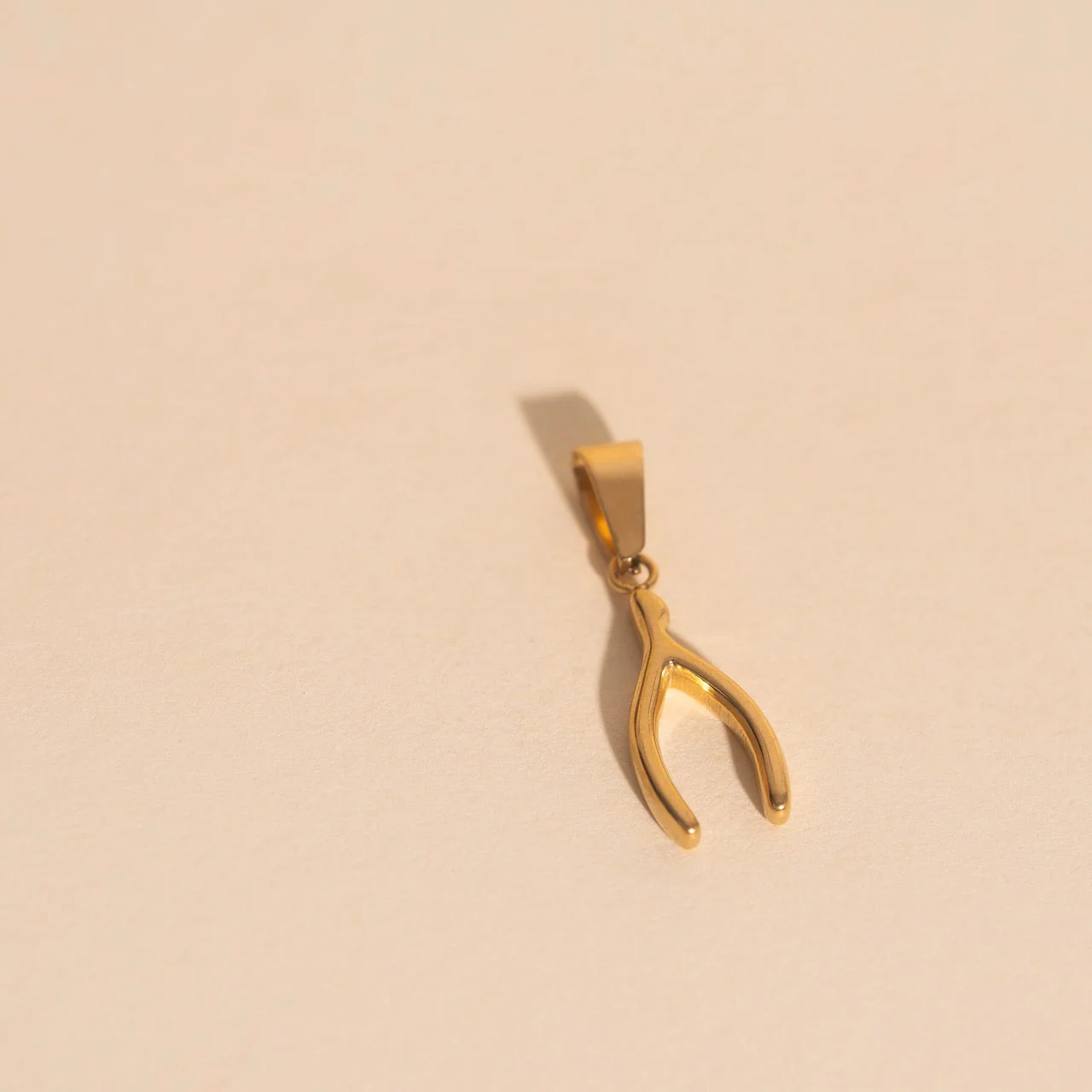 Wishbone Necklace Charm - Image 7