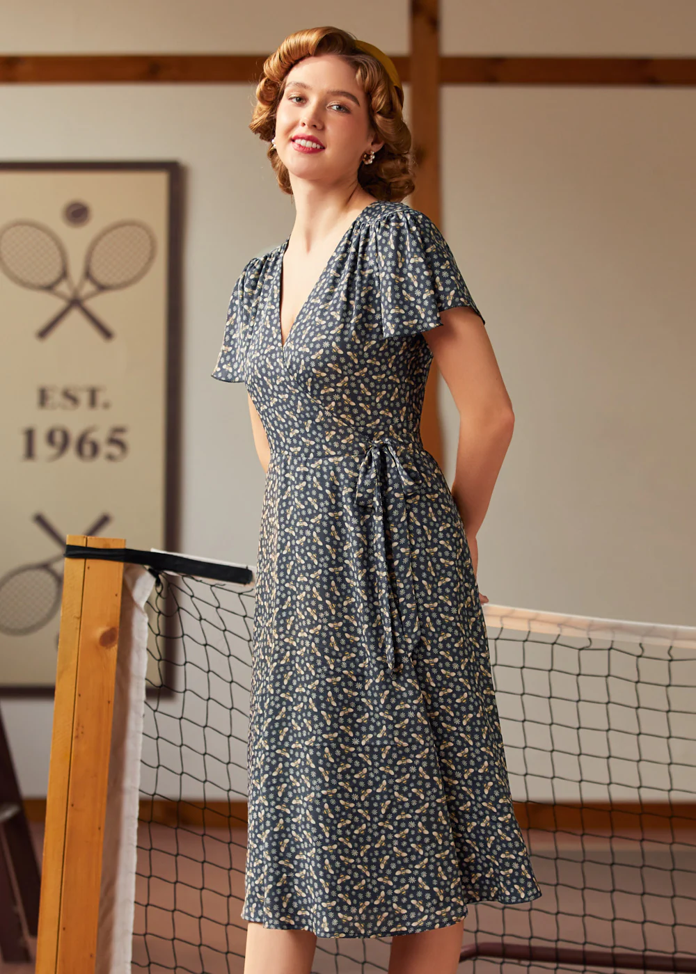Vintage Vogue Cape Dress - Image 6