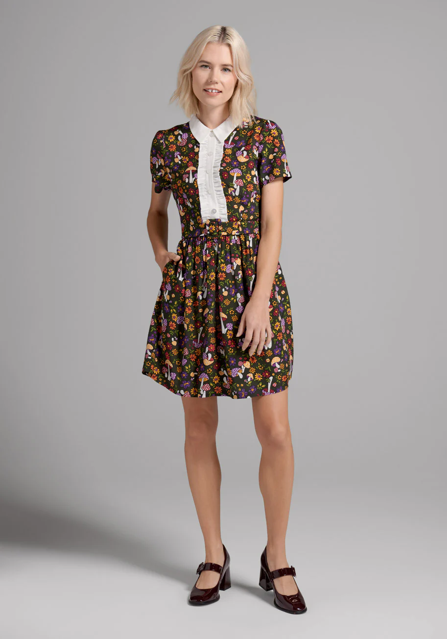 Yes, Darling Fit and Flare Dress (Final Sale) - Image 3
